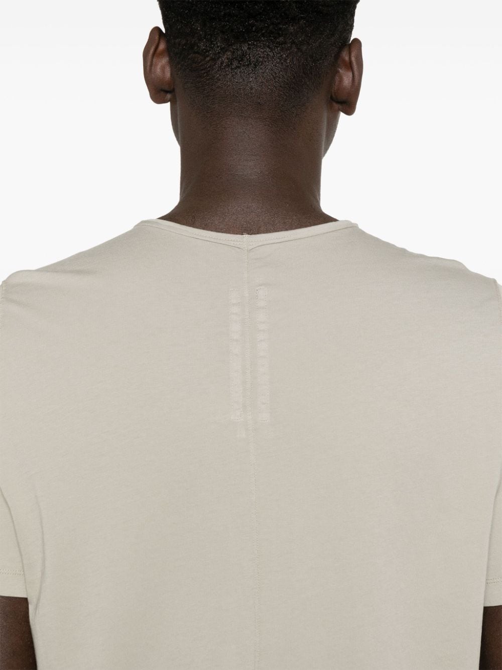 Shop Rick Owens Level T-shirt In Grey