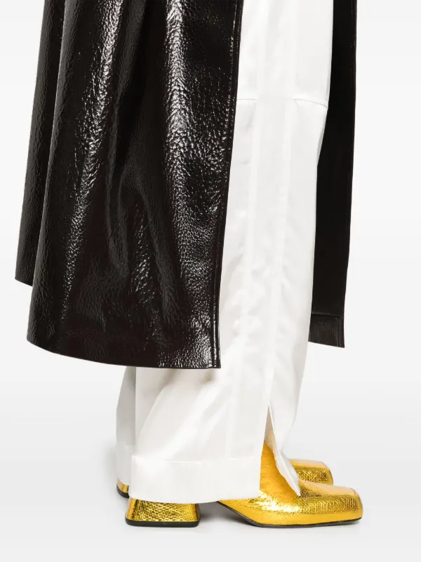 Jil Sander Satin Trousers | White | FARFETCH TW