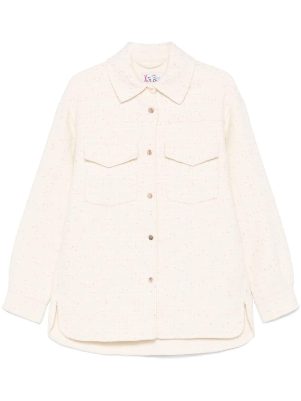 Mc2 Saint Barth Chantel Jacket In Neutrals