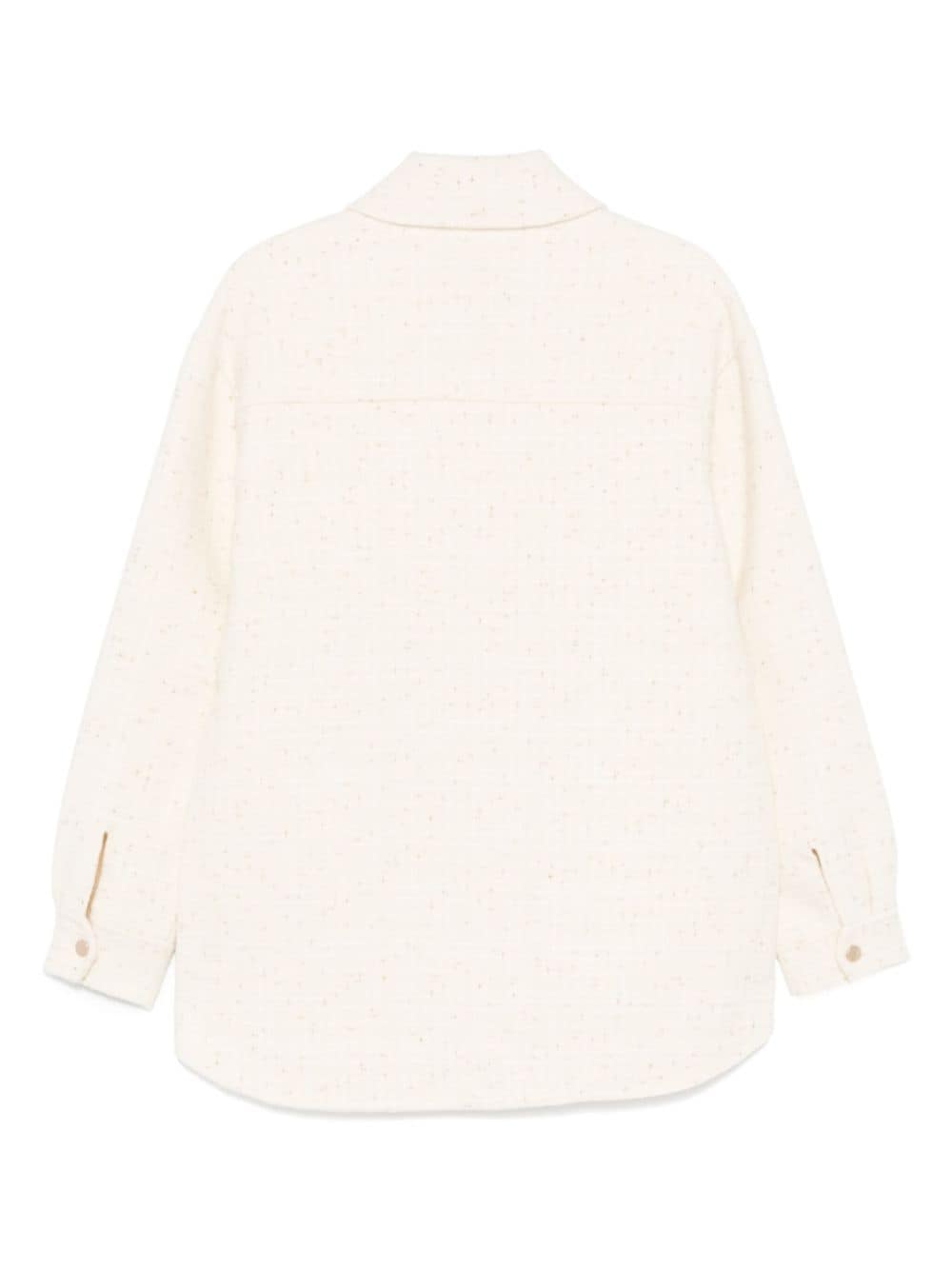 Shop Mc2 Saint Barth Chantel Jacket In Neutrals