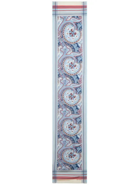 ETRO paisley-print silk scarf