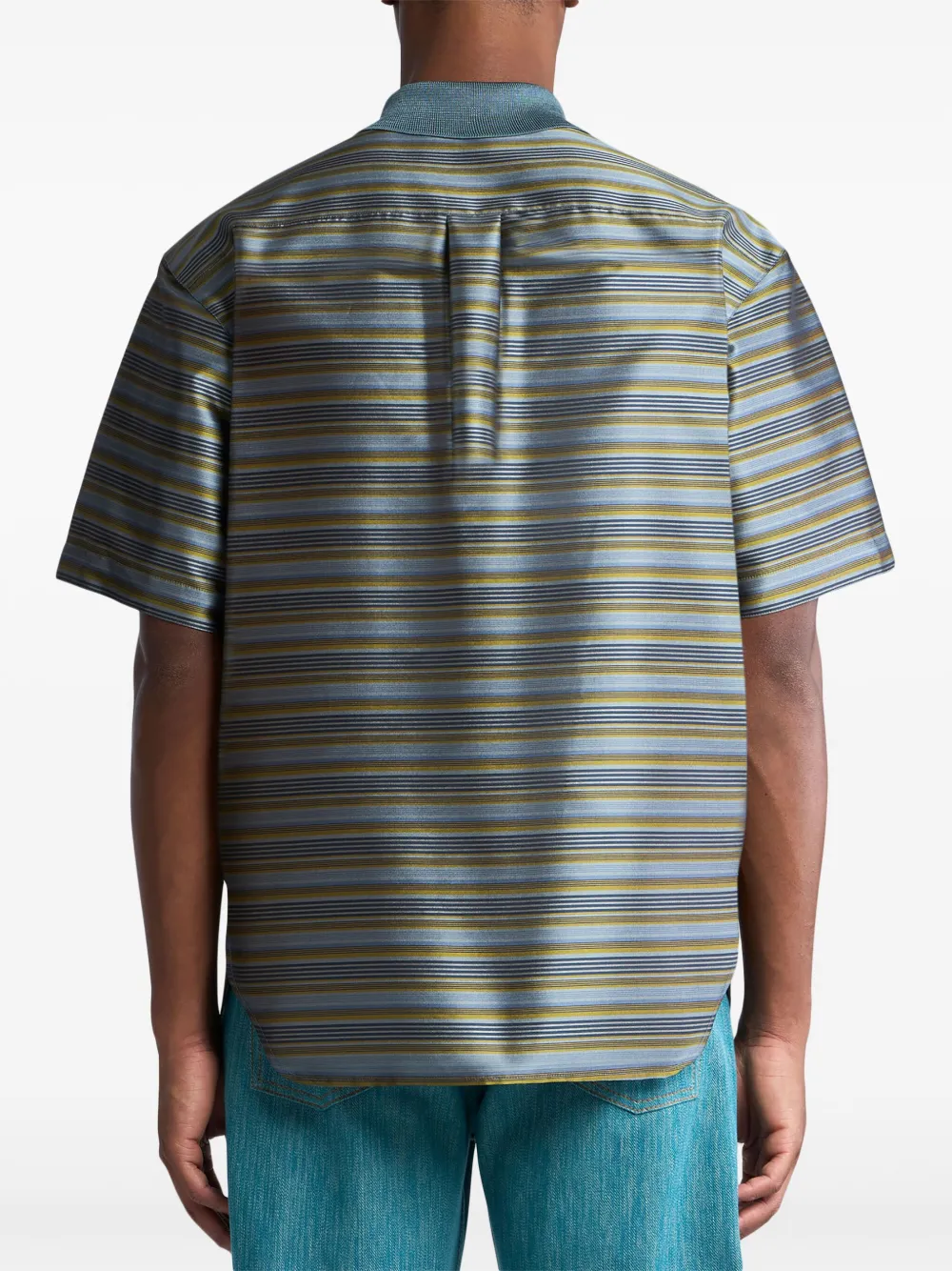 ETRO Gestreept poloshirt Groen