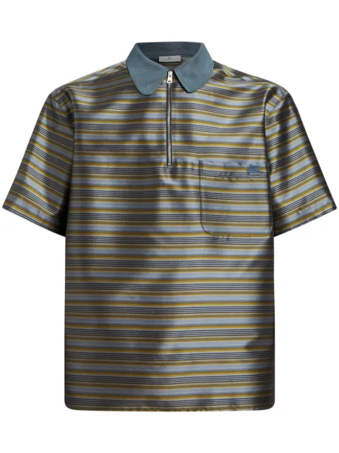 ETRO striped polo shirt