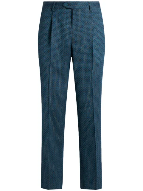 ETRO pantalones con motivo bordado