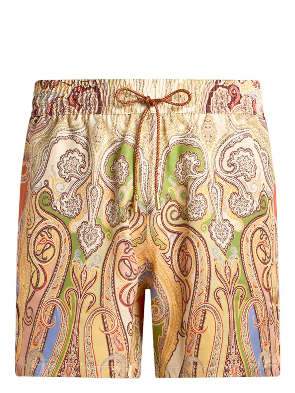 paisley-print swim shorts