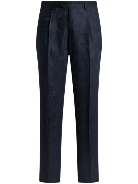 ETRO jacquard trousers 