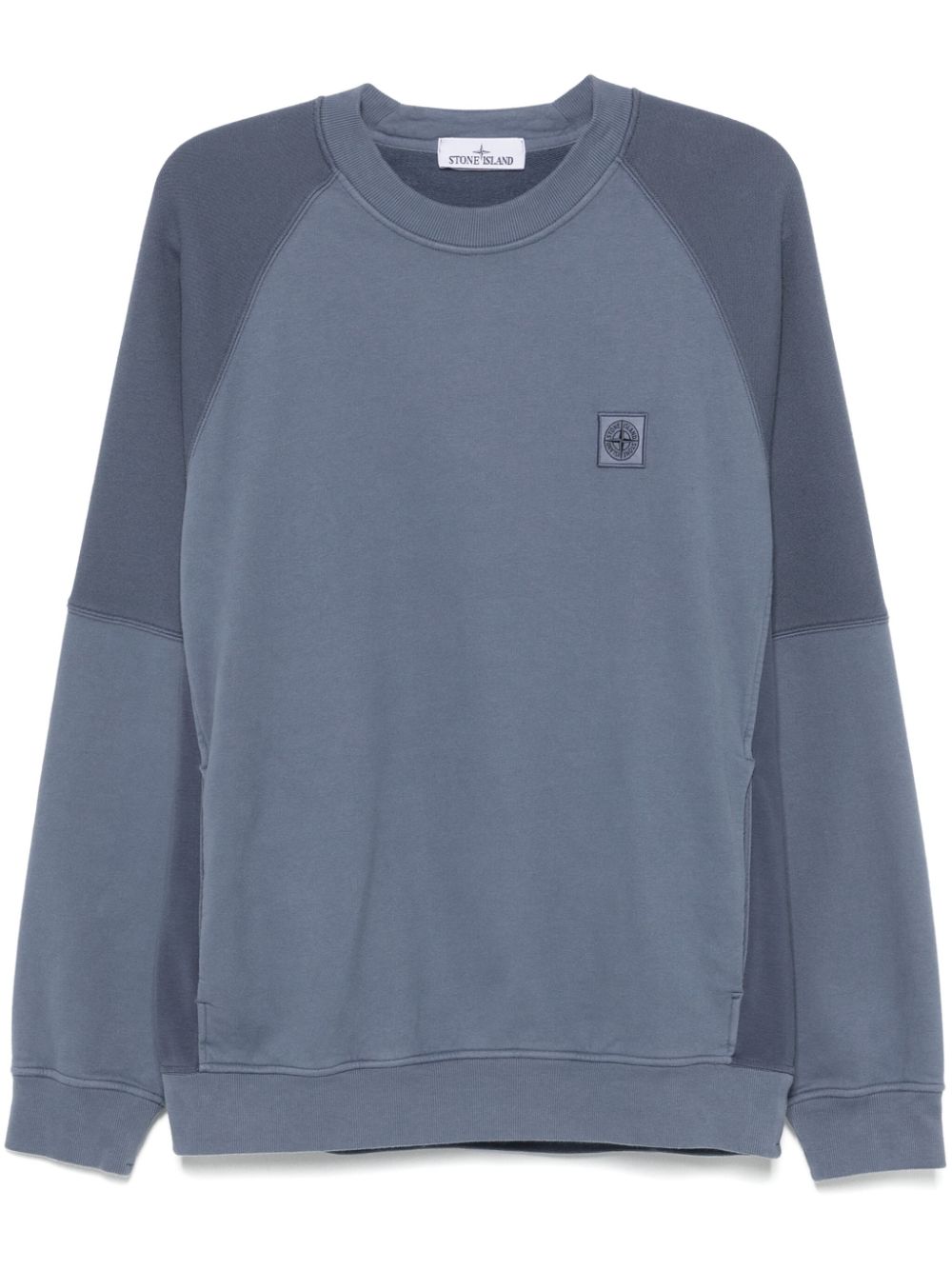 Stone Island Compass-badge sweatshirt - Blue