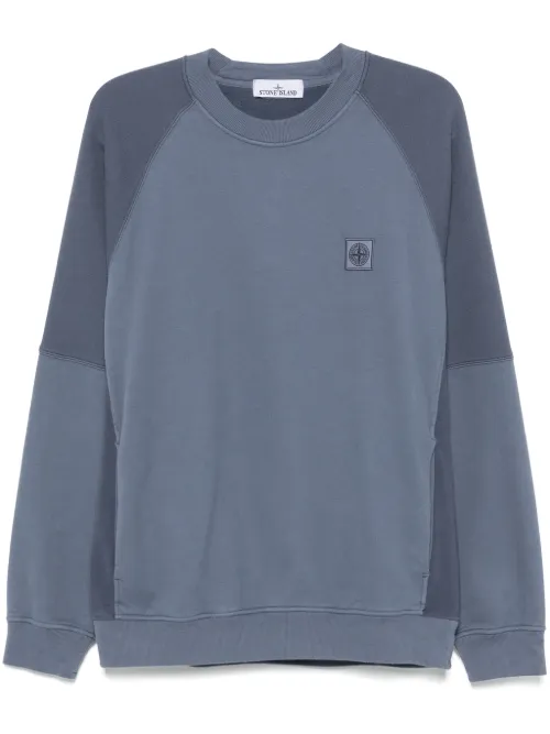 Sweat en coton à patch Compass - Stone Island - Modalova