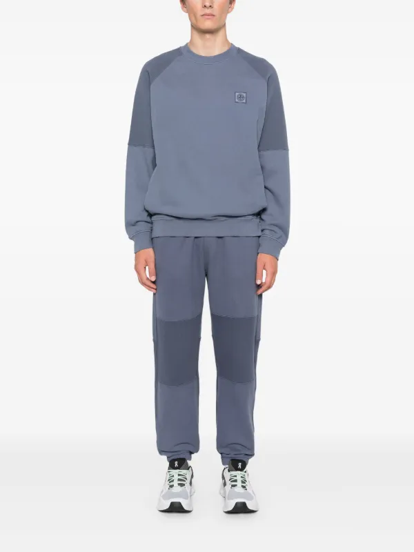 Stone Island コンパスバッジ スウェットシャツ | ブルー