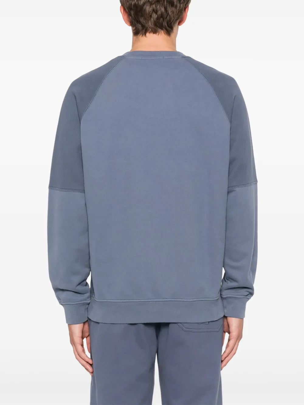Stone Island Sweater met Compass-logopatch Blauw