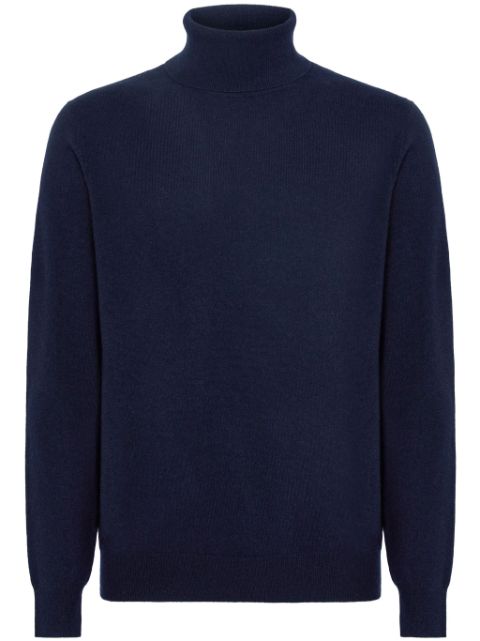 Boggi Milano cashmere roll-neck jumper Men