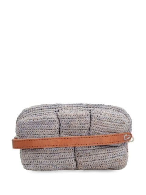 Bombé clutch bag