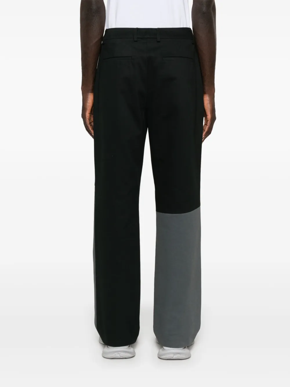 Off-white Slim Fit Trousers In Black