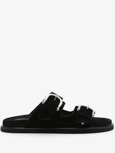 P.A.R.O.S.H. suede flat sandals 