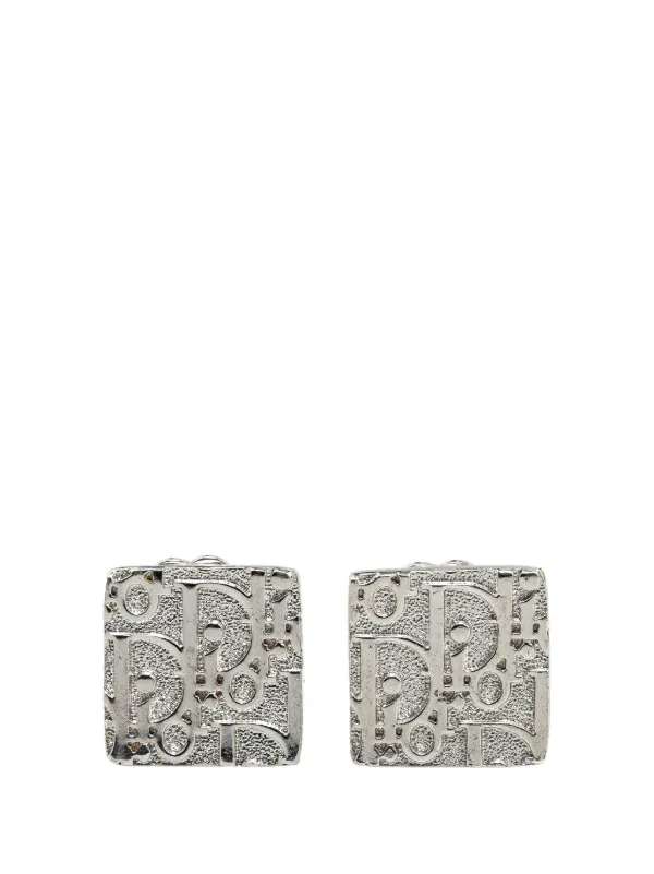 Dior oblique earrings hotsell