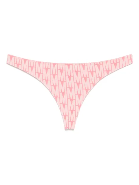 Moschino tanga con monograma