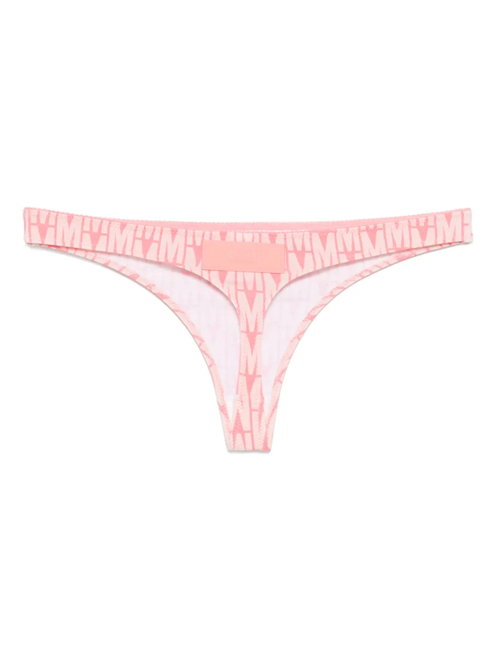 Moschino String met monogram - Roze