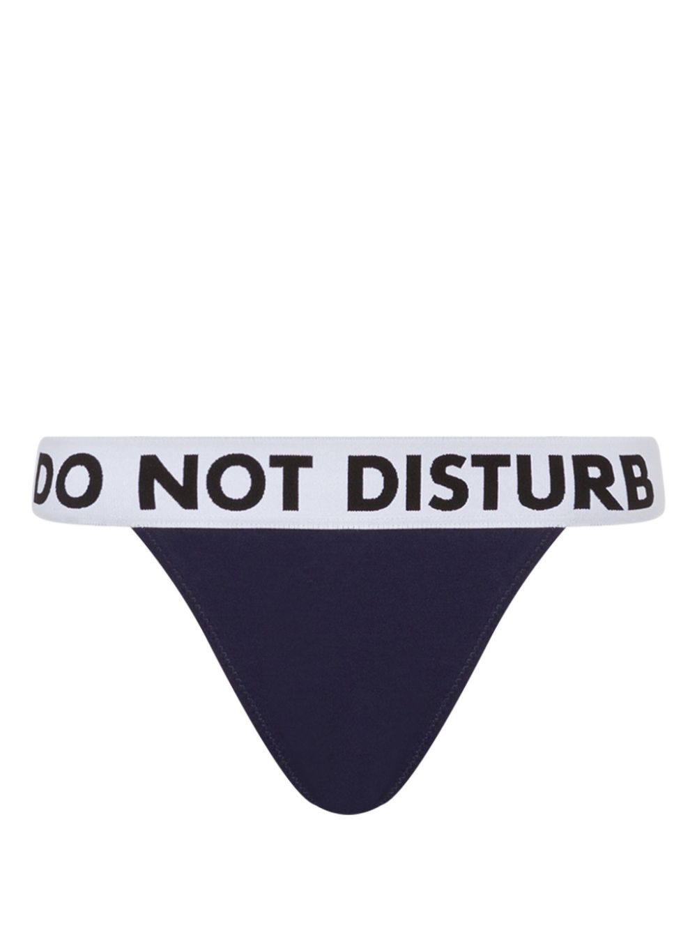 Moschino Do Not Distorb slip Blauw