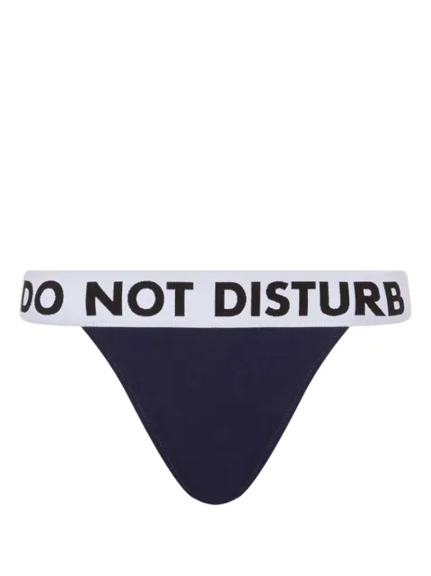 Moschino calzones Do Not Disturb