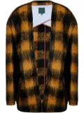 Jejia check-pattern coat - Black