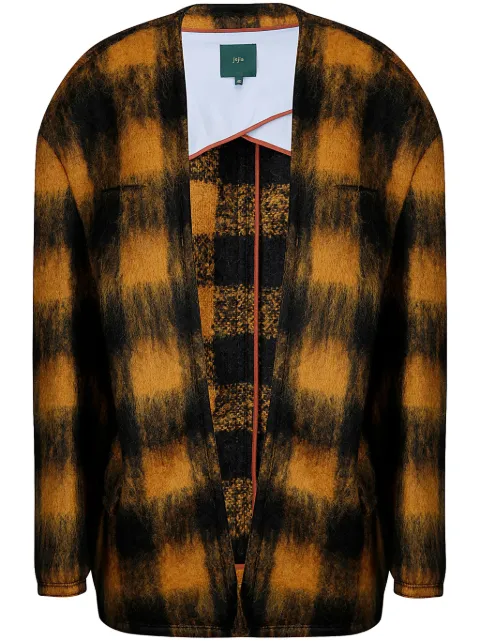 Jejia check-pattern coat 1030005130 - 0