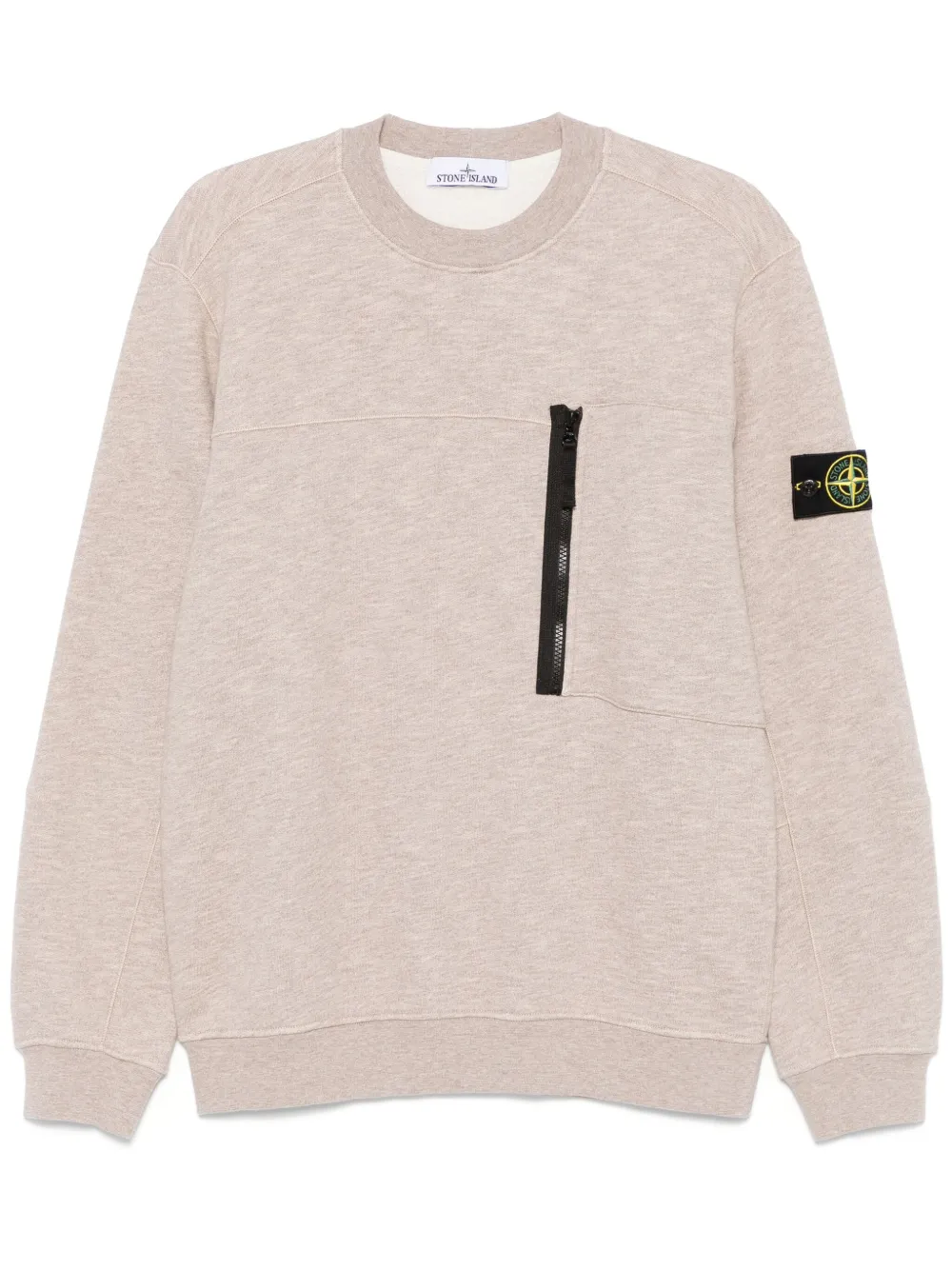 Stone island zip pocket sweatshirt new arrivals