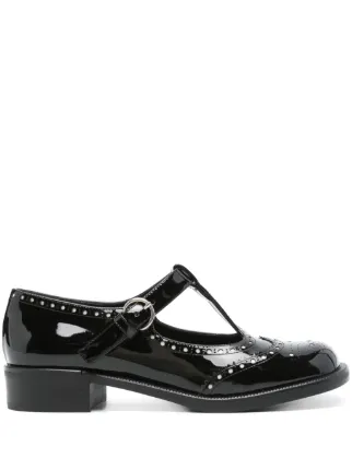 MiuMiu【ELLE掲載】 旬のレディ感！ 黒ツヤ MERRY JANEパンプス MiuMiu【ELLE掲載】 旬のレディ感！ 黒ツヤ MERRY JANEパンプス