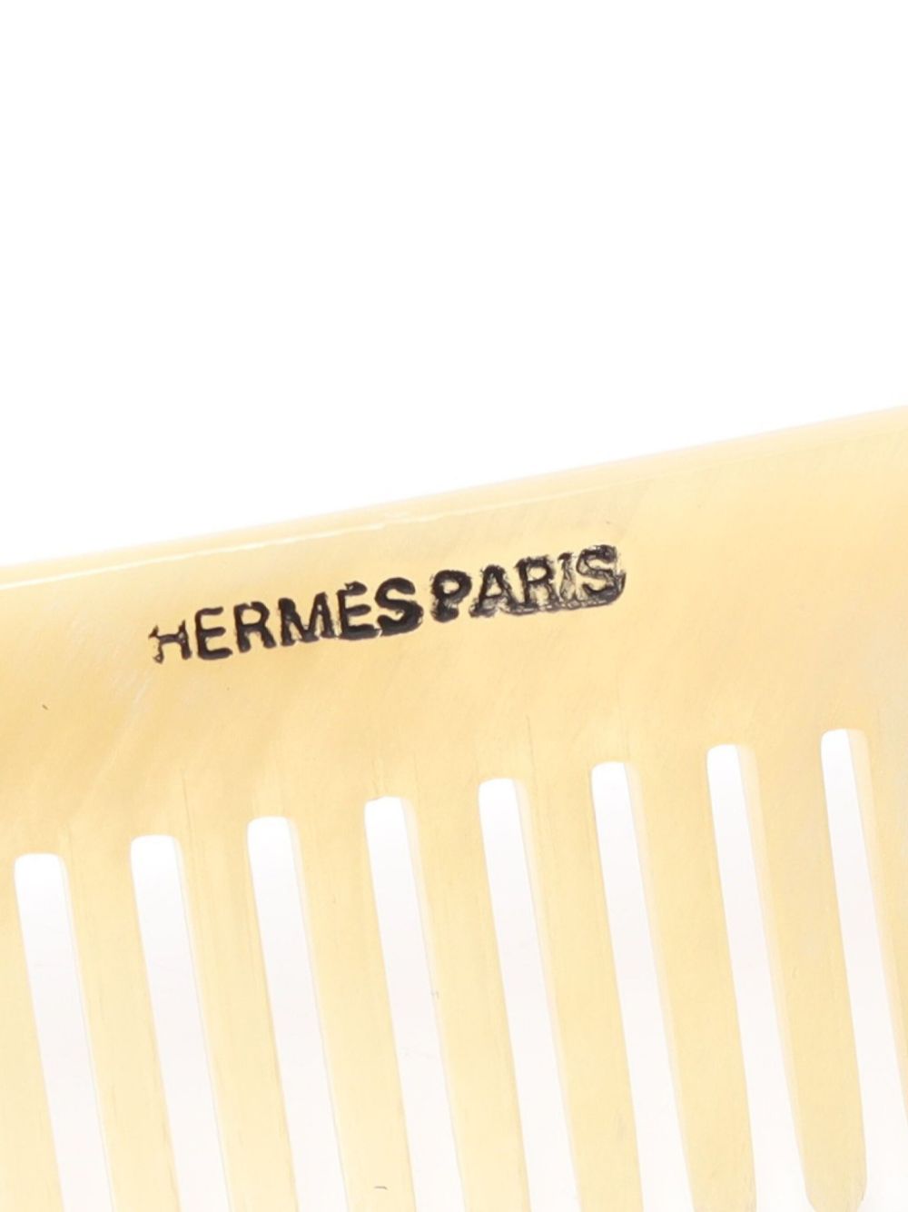 Hermes 2010s logo-engraved comb Women