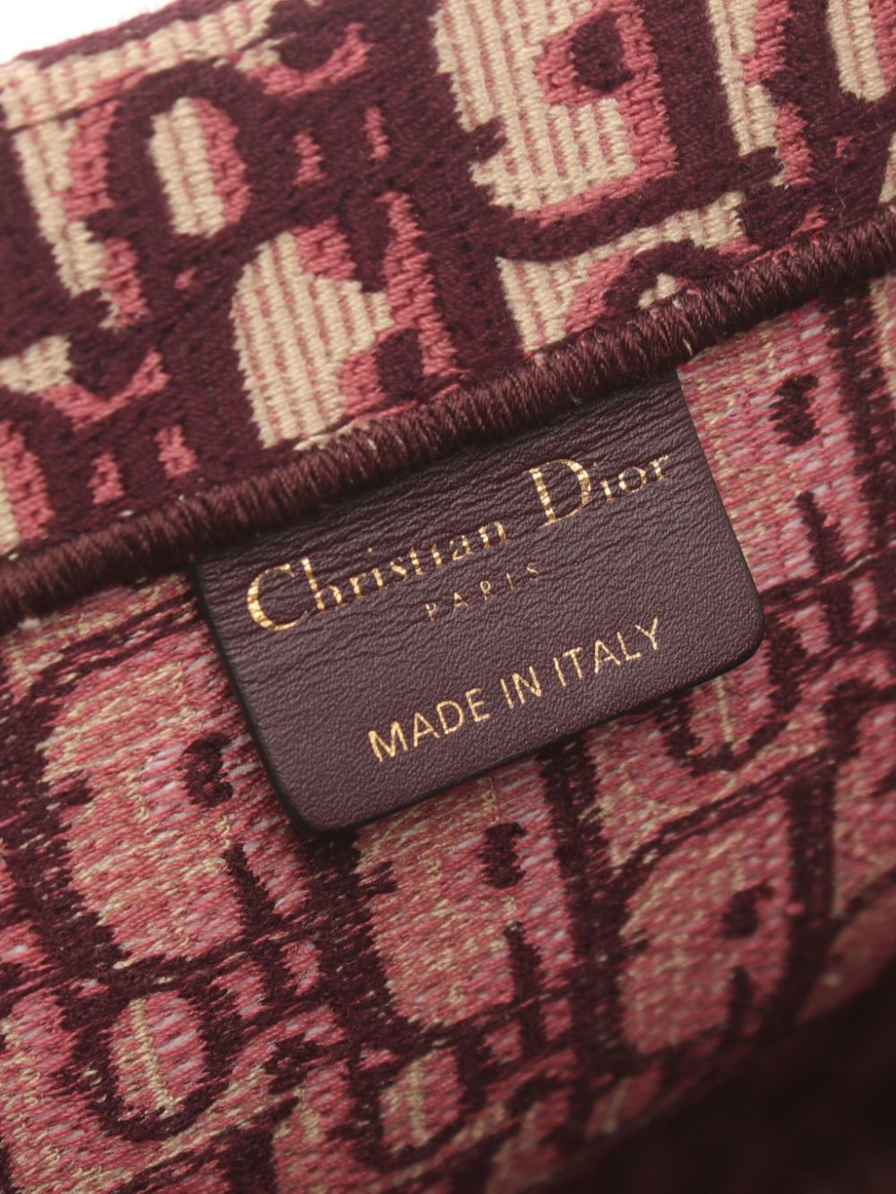 Christian Dior 2010 large Dior Book Tote bag Women