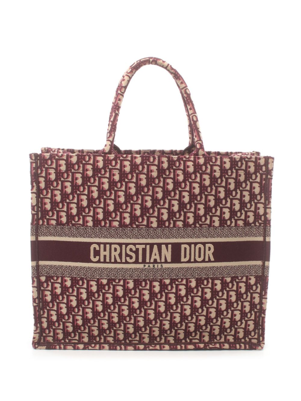 Christian Dior 2010 large Dior Book Tote bag Women