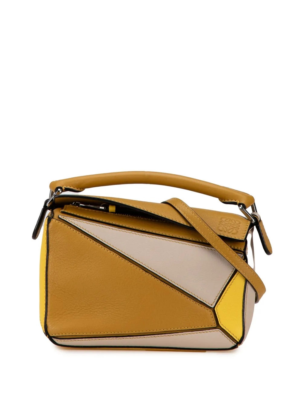 Affordable Loewe 2019 Mini Tricolor Puzzle satchel Women