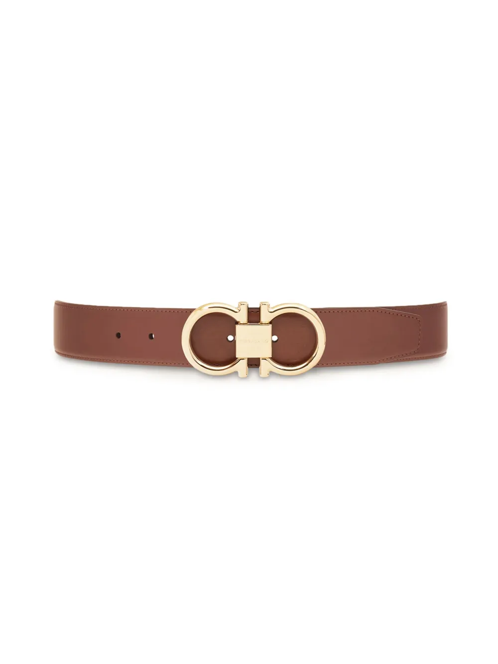 Ferragamo Gancini Belt In Brown