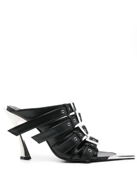 Mugler 95mm Fang sandals