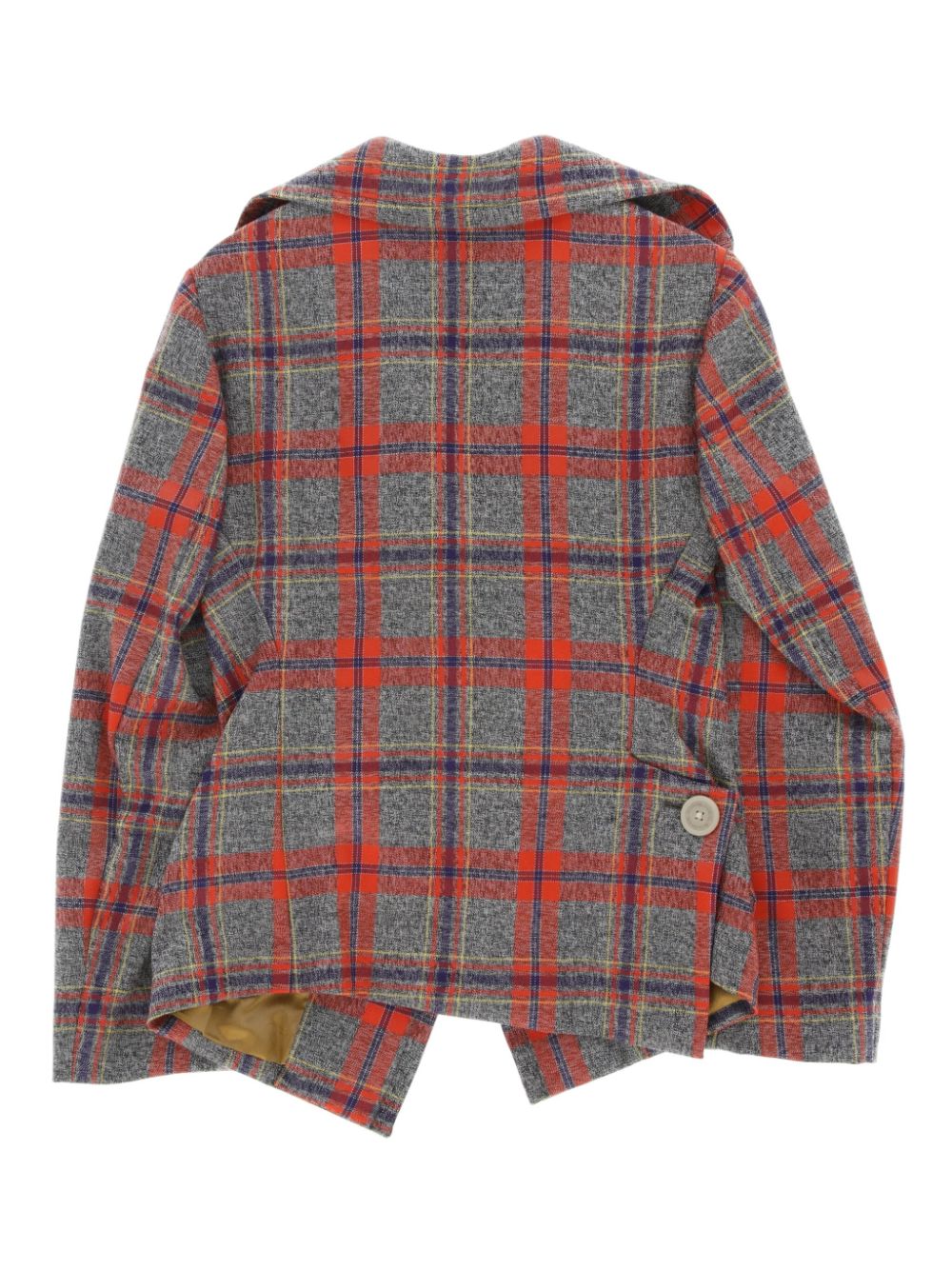 Vivienne Westwood Pre-Owned 2016 checked jacket - Grijs