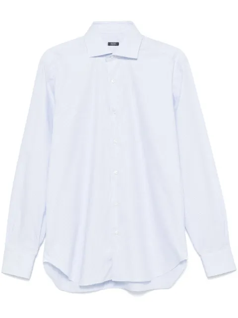 Barba polka-dot shirt