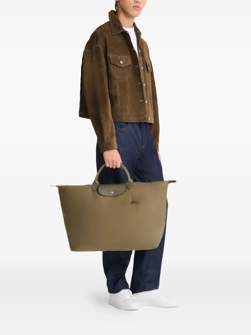 Longchamp Borsa da viaggio Le Pliage M - Verde