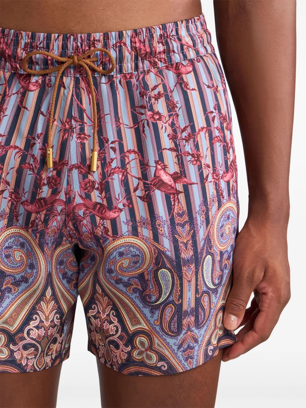 ETRO Shorts met print Roze