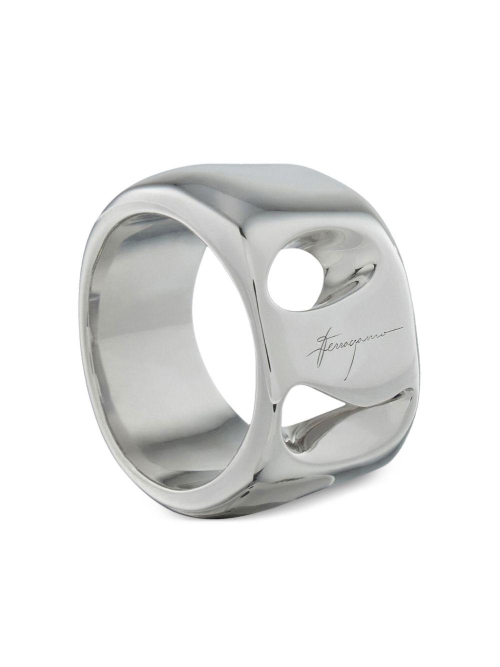 Ferragamo Vara ring - Silver