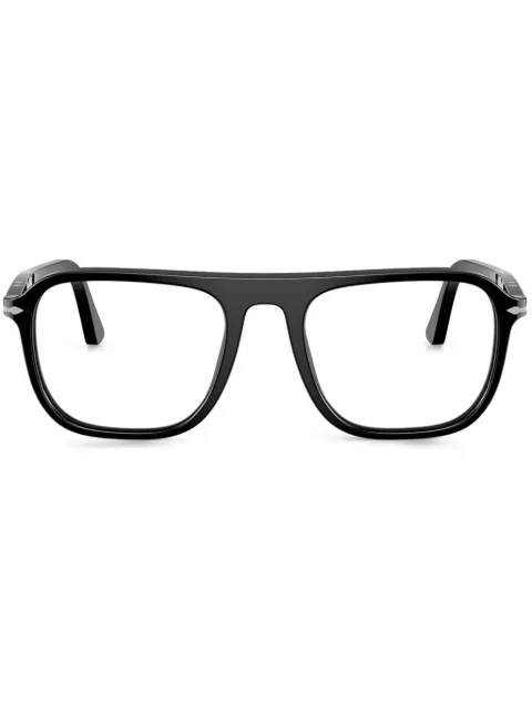 Persol lentes con armazón estilo piloto