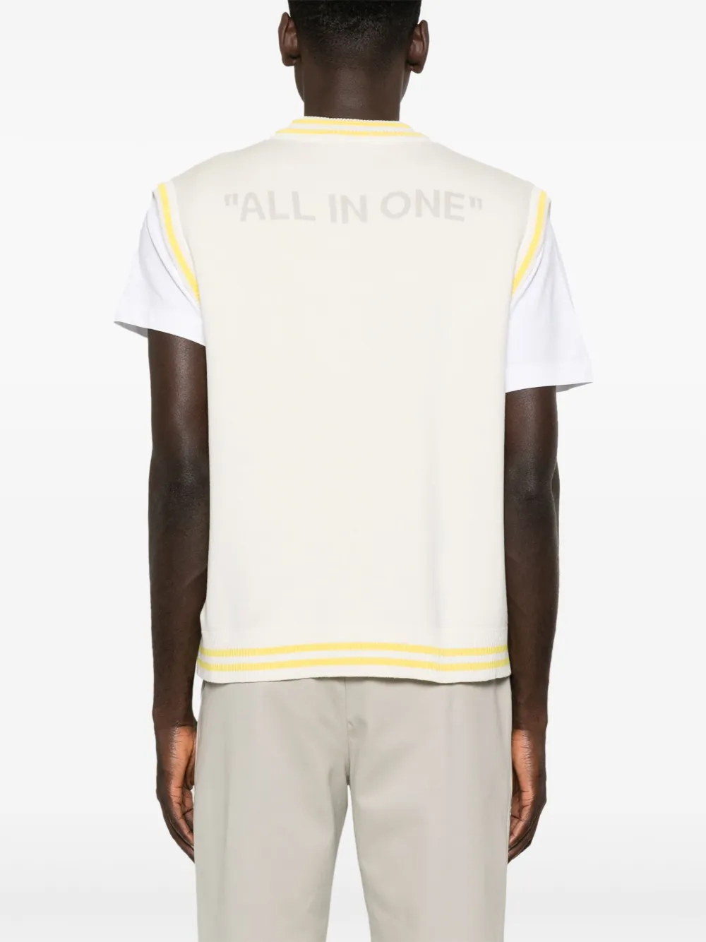 Off-white Golf Vest In White