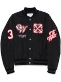 Off-White Golf varsity jacket - Black