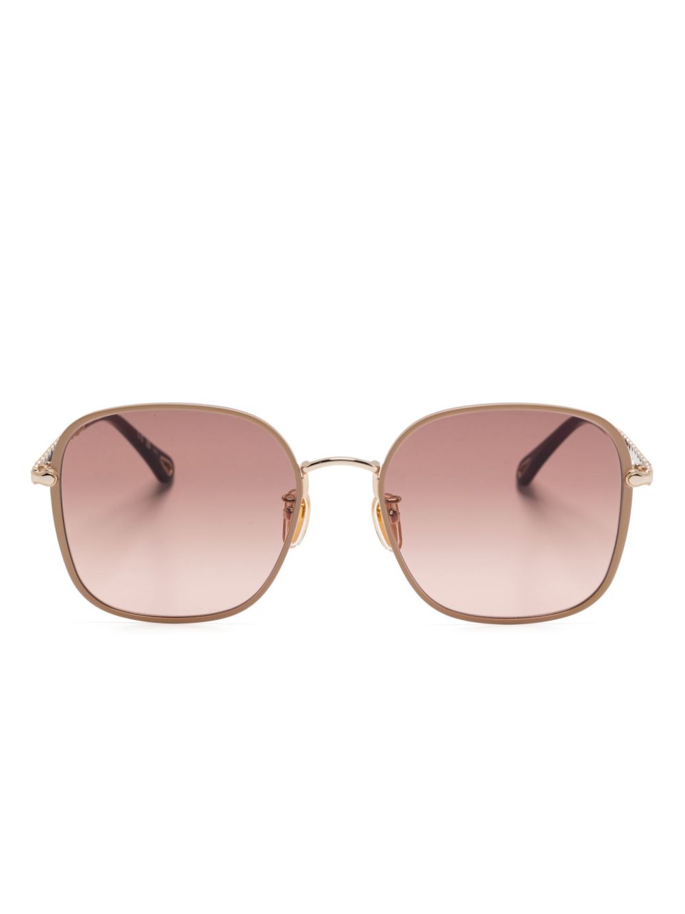 oversize-frame sunglasses