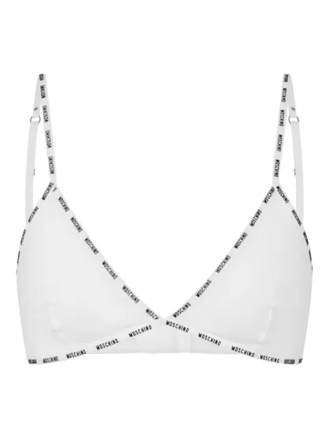 Moschino brasier con ribete del logo