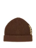 Marni virgin wool beanie hat - Brown