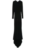 Ioana Ciolacu jersey maxi dress - Black