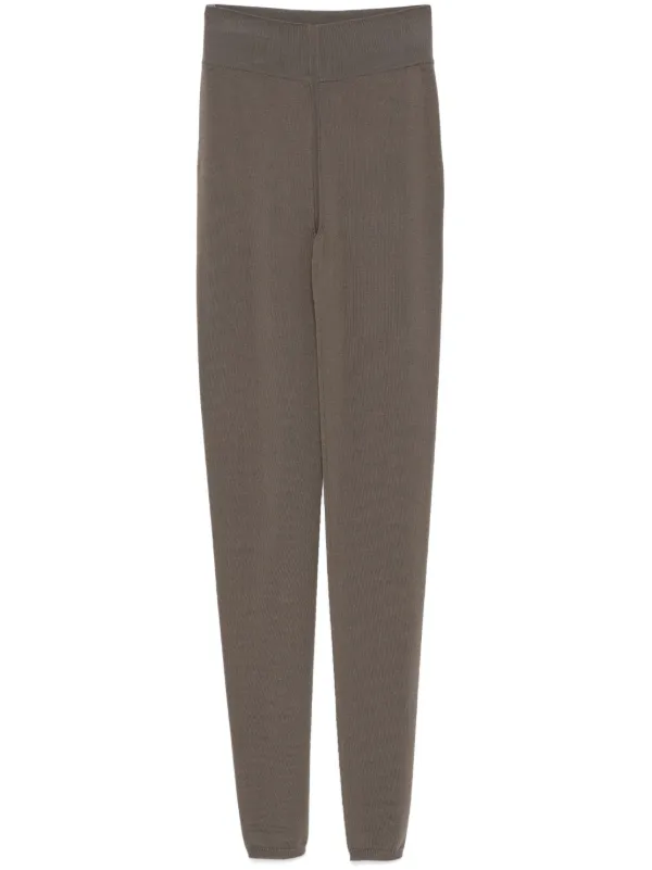 【送料&関税込】Rick Owens Knitted Leggings Rick Owens Knitted Leggings | Brown | FARFETCH BN