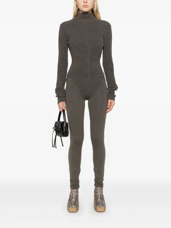 【送料&関税込】Rick Owens Knitted Leggings Rick Owens Knitted Leggings | Brown | FARFETCH BN