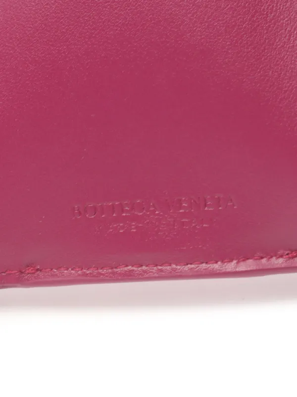 Bottega veneta wallet pink best sale