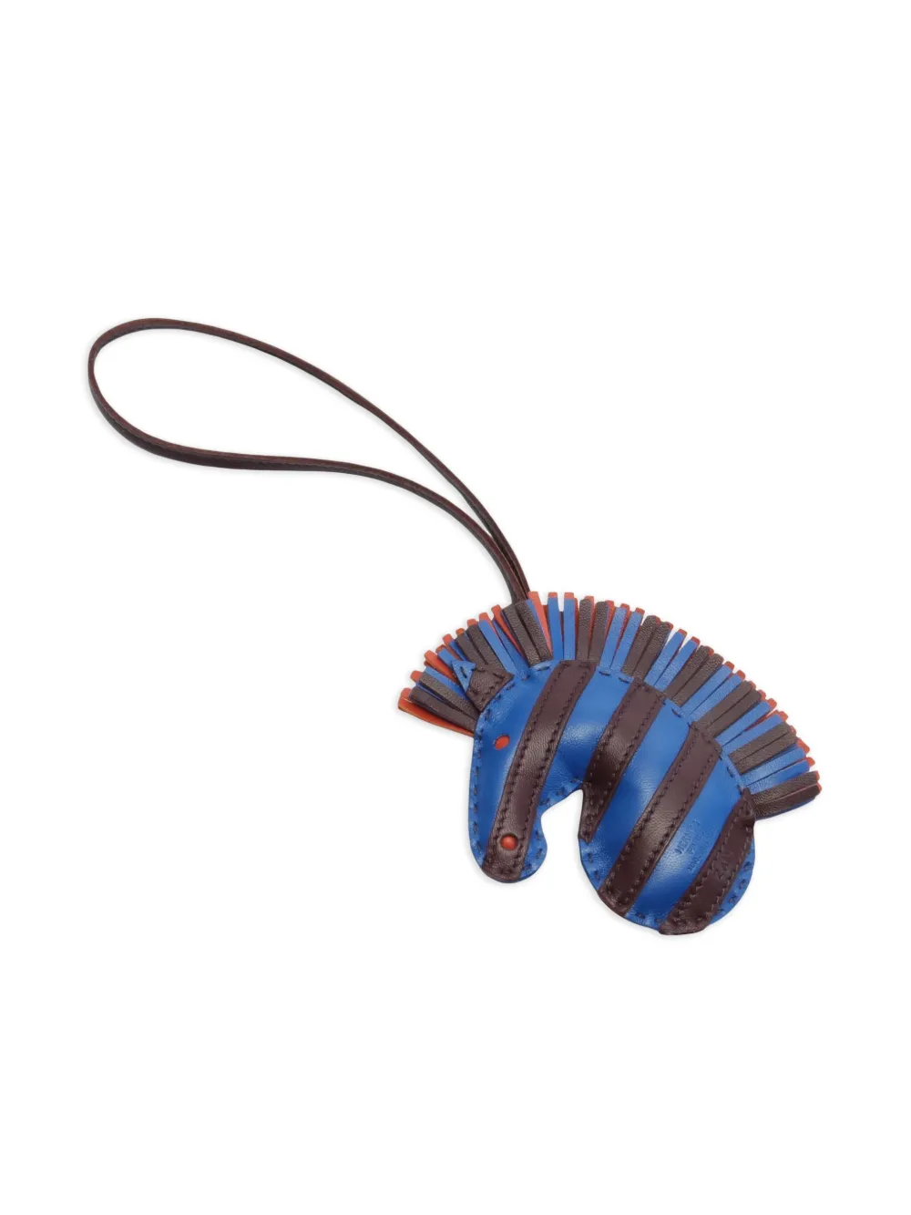 Hermès Pre-Owned 2021 Geegee Savannah bag charm - Blauw