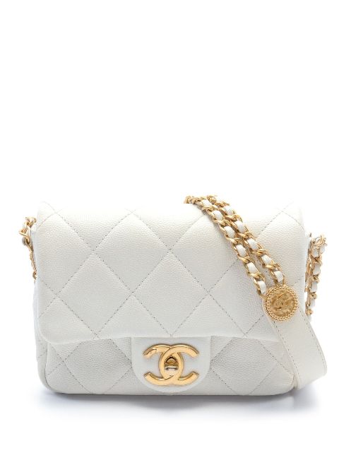 HOT SALE CHANEL 2021 mini Twist Your Buttons Flap shoulder bag Women